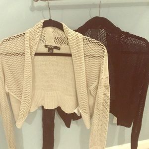 DNKY Knit Shrug Set